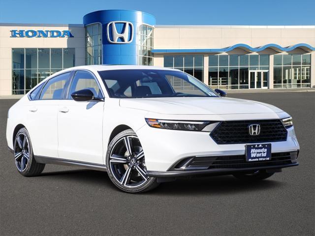 new 2024 Honda Accord Hybrid car, priced at $34,445