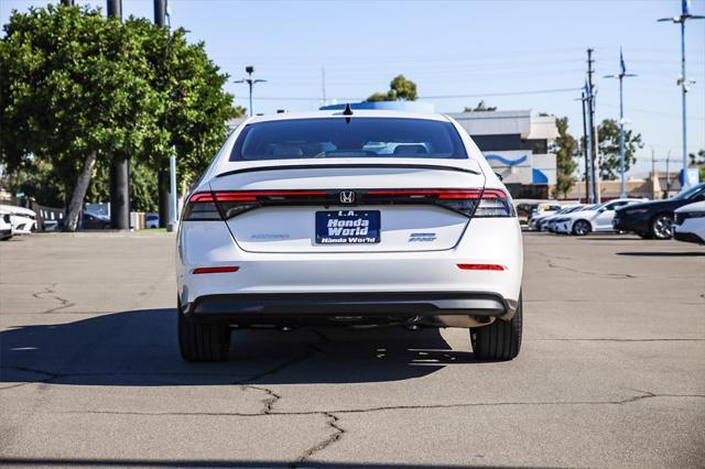 new 2024 Honda Accord Hybrid car, priced at $34,445