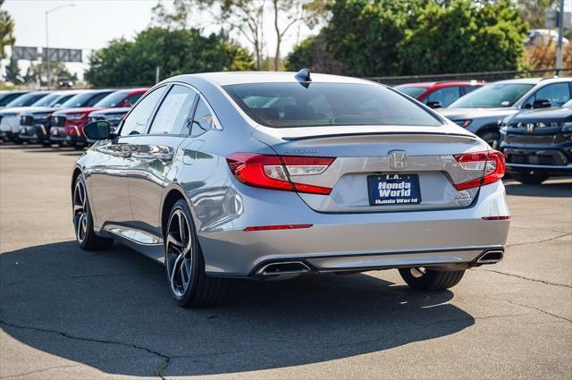 used 2022 Honda Accord car, priced at $26,091