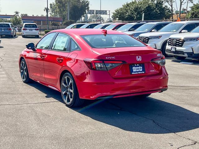 new 2025 Honda Civic Hybrid car, priced at $33,100