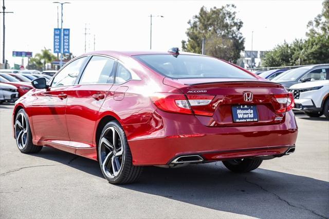 used 2021 Honda Accord car, priced at $25,991