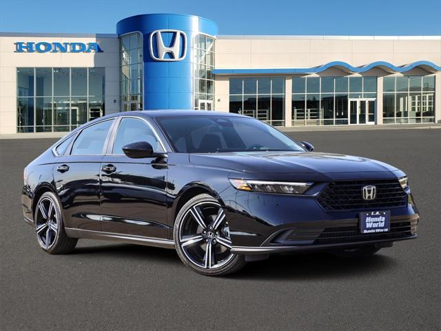 new 2024 Honda Accord Hybrid car, priced at $33,990