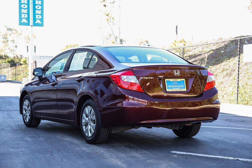 used 2012 Honda Civic car, priced at $12,998