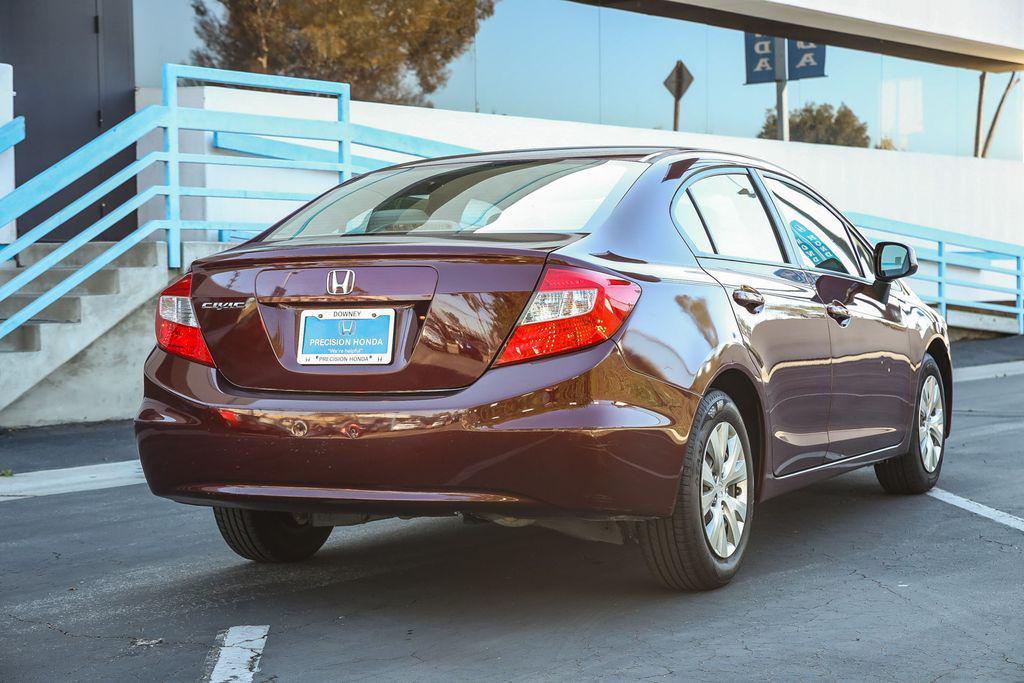used 2012 Honda Civic car, priced at $12,998