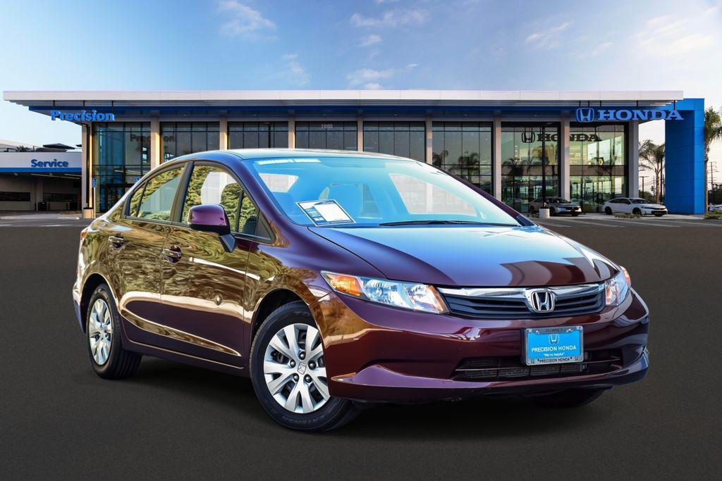 used 2012 Honda Civic car, priced at $12,998