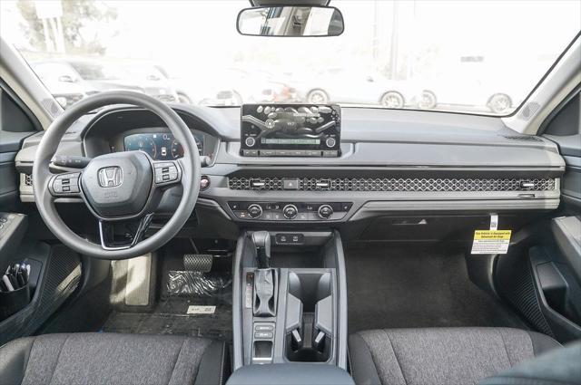 new 2025 Honda Accord car, priced at $31,710