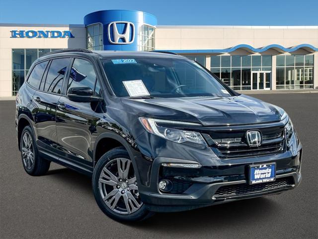 used 2022 Honda Pilot car, priced at $32,591