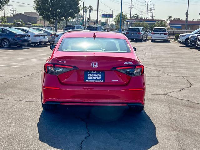 new 2025 Honda Civic Hybrid car, priced at $33,100