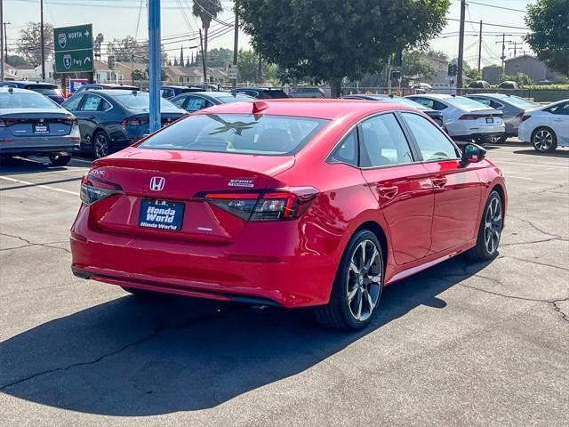 new 2025 Honda Civic Hybrid car, priced at $33,100