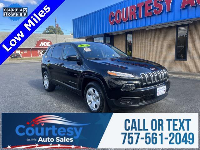 used 2014 Jeep Cherokee car, priced at $16,000