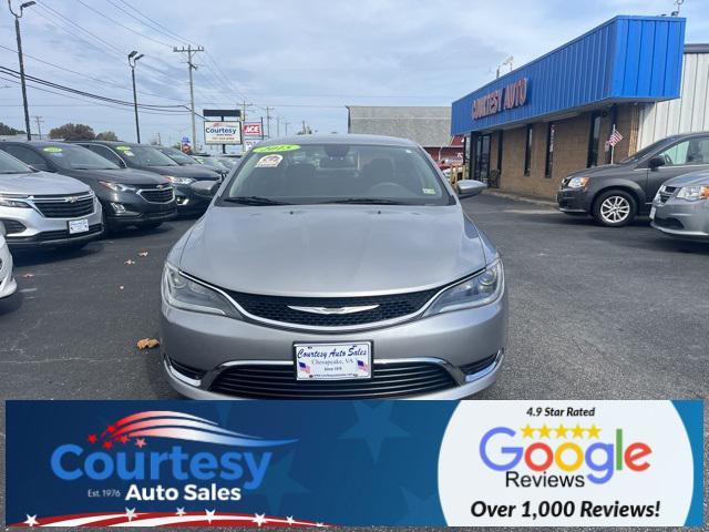 used 2015 Chrysler 200 car, priced at $14,489