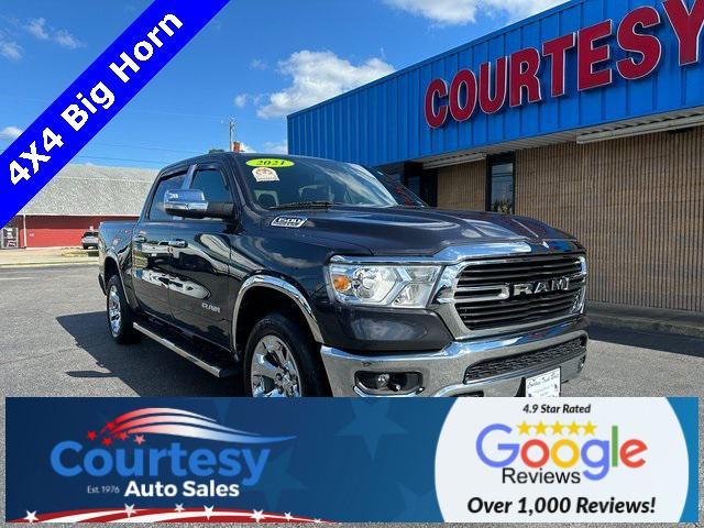 used 2021 Ram 1500 car, priced at $28,988