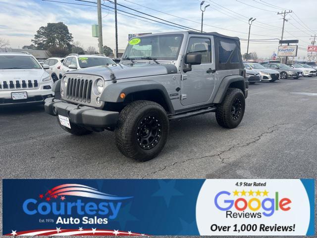 used 2015 Jeep Wrangler car, priced at $18,988