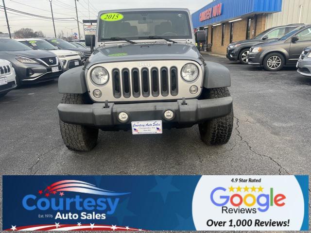 used 2015 Jeep Wrangler car, priced at $18,988