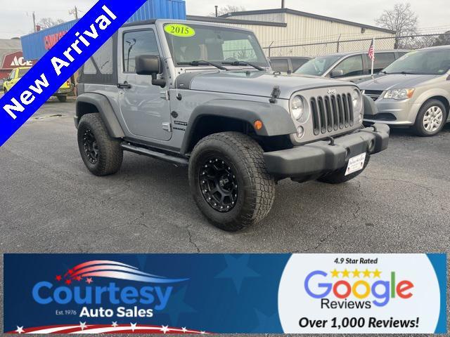 used 2015 Jeep Wrangler car, priced at $18,988