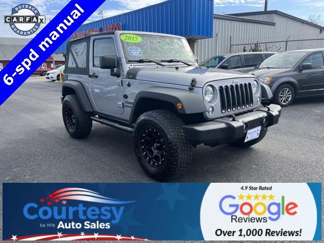 used 2015 Jeep Wrangler car, priced at $18,688