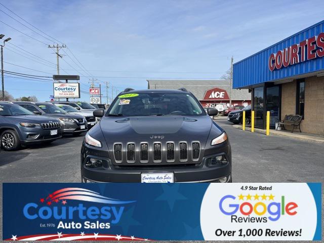 used 2017 Jeep Cherokee car, priced at $16,988