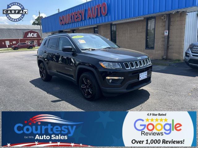 used 2020 Jeep Compass car, priced at $18,988