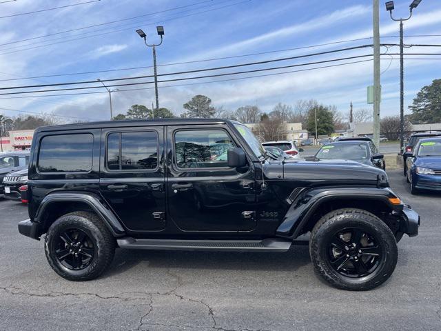 used 2021 Jeep Wrangler Unlimited car, priced at $35,579