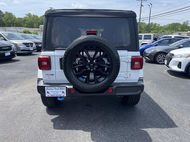 used 2022 Jeep Wrangler Unlimited 4xe car, priced at $36,688