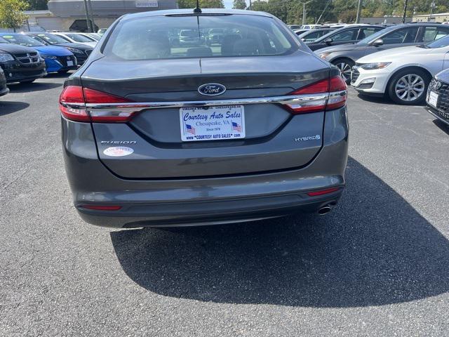 used 2017 Ford Fusion Hybrid car, priced at $15,289