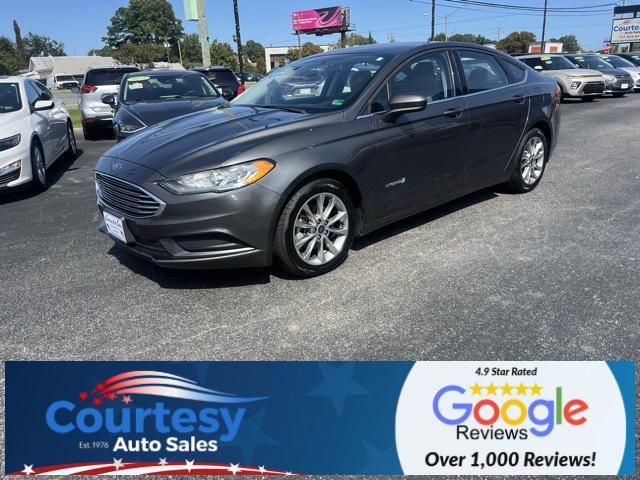 used 2017 Ford Fusion Hybrid car, priced at $15,289