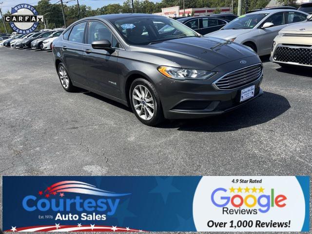used 2017 Ford Fusion Hybrid car, priced at $15,289