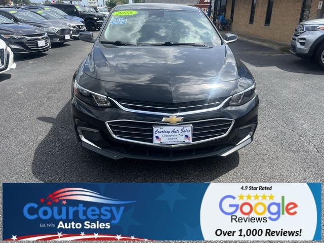 used 2018 Chevrolet Malibu car, priced at $14,788