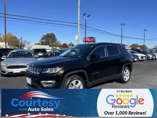 used 2021 Jeep Compass car, priced at $18,488