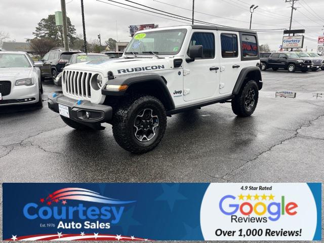 used 2022 Jeep Wrangler Unlimited 4xe car, priced at $37,888