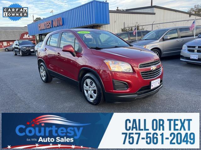 used 2015 Chevrolet Trax car, priced at $10,000