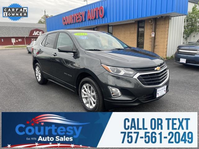 used 2021 Chevrolet Equinox car, priced at $18,589