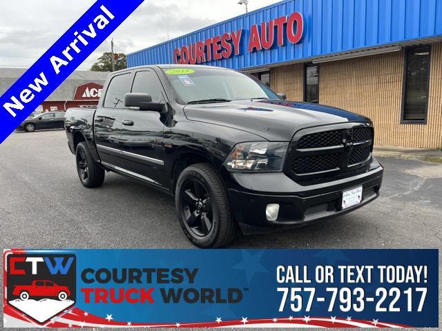 used 2018 Ram 1500 car, priced at $24,000