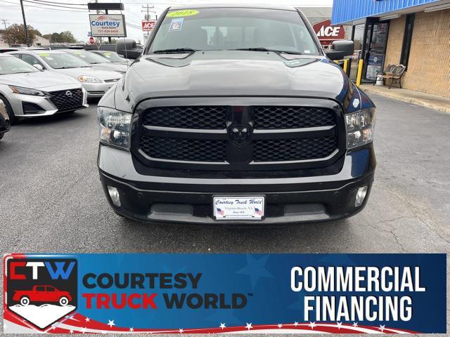 used 2018 Ram 1500 car, priced at $24,000