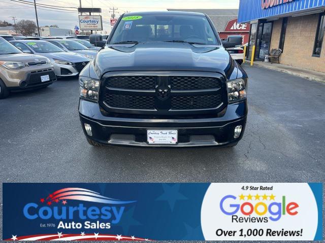 used 2018 Ram 1500 car, priced at $23,889