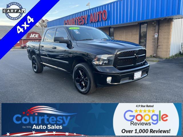 used 2018 Ram 1500 car, priced at $23,889