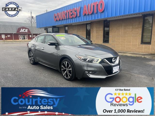 used 2017 Nissan Maxima car, priced at $14,889