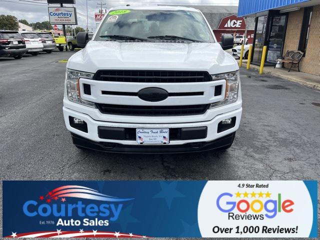 used 2018 Ford F-150 car, priced at $28,694