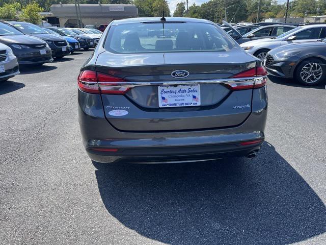 used 2017 Ford Fusion Hybrid car, priced at $15,488