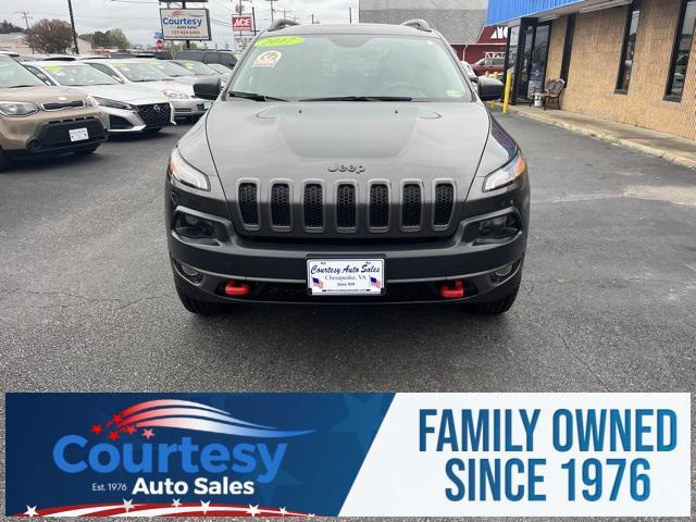 used 2017 Jeep Cherokee car, priced at $16,000