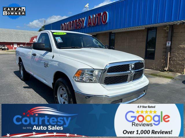 used 2023 Ram 1500 car, priced at $25,689