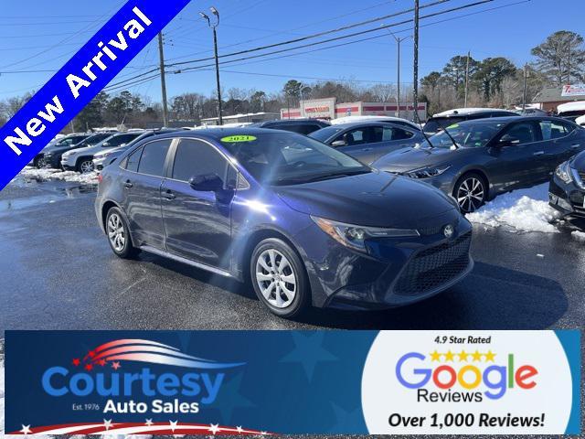 used 2021 Toyota Corolla car, priced at $17,228