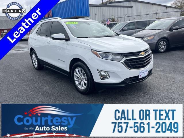 used 2021 Chevrolet Equinox car, priced at $18,489