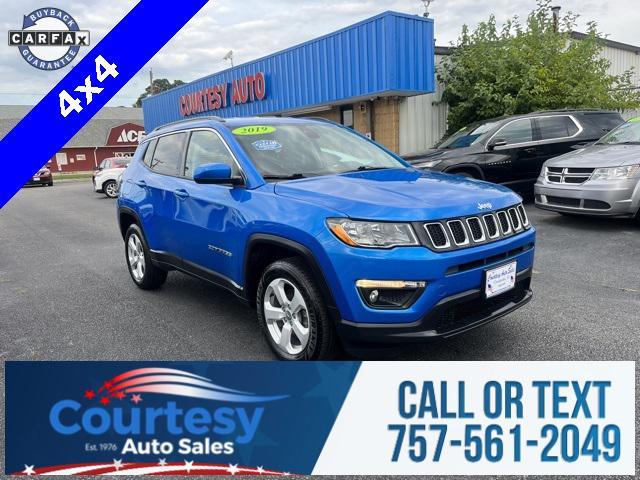 used 2019 Jeep Compass car, priced at $15,990