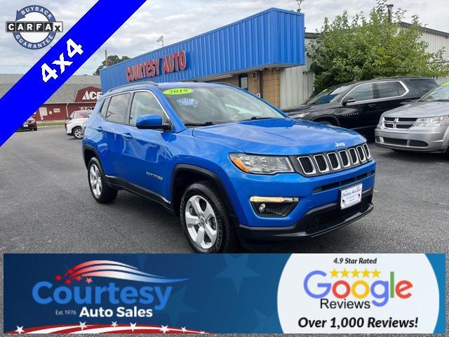 used 2019 Jeep Compass car, priced at $15,990