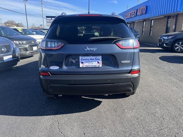 used 2021 Jeep Cherokee car, priced at $18,588