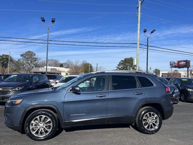 used 2021 Jeep Cherokee car, priced at $18,988