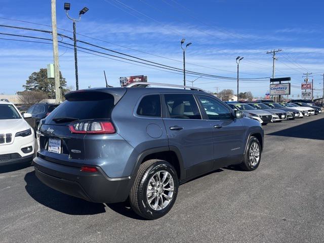 used 2021 Jeep Cherokee car, priced at $18,588