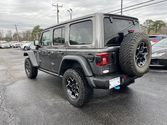 used 2022 Jeep Wrangler Unlimited 4xe car, priced at $35,988