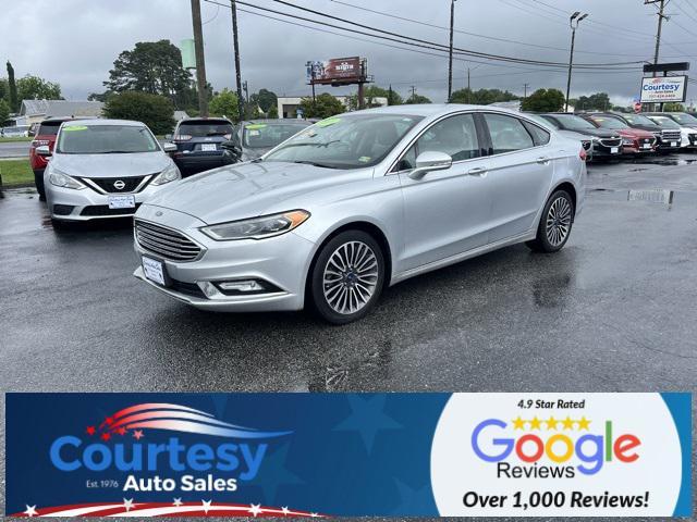 used 2018 Ford Fusion car, priced at $14,990